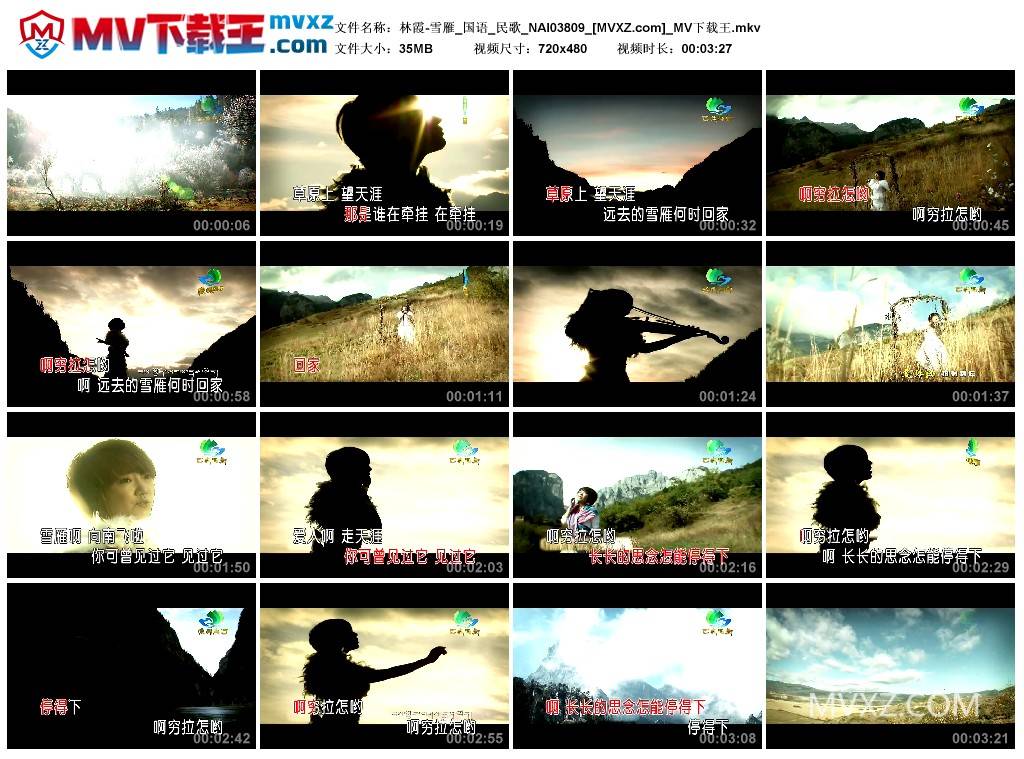 林霞-雪雁_国语_民歌_NAI03809